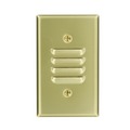 Leviton Wallplates B7771/1G Brass Louvre 81080